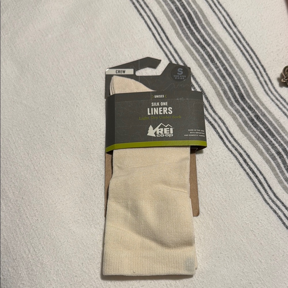 REI Cream Hosiery & Socks